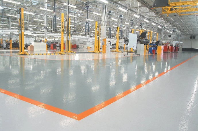 Durable high traffic floors 